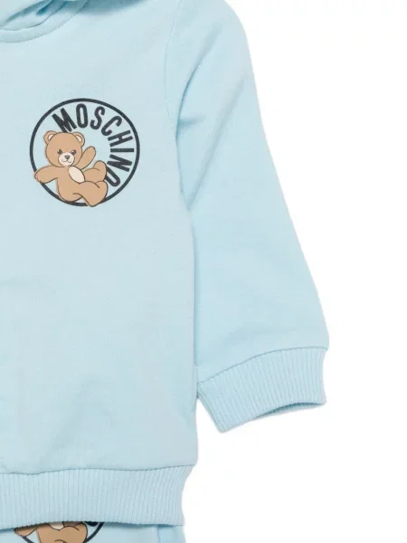 Komplet dresowy dziecięcy Moschino niebieski