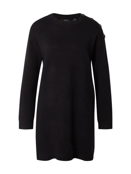 VERO MODA Rochie tricotat VMSABA' negru