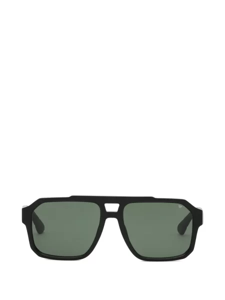 Ochelari de soare Philipp Plein Eyewear cu imprimeu geometric negru