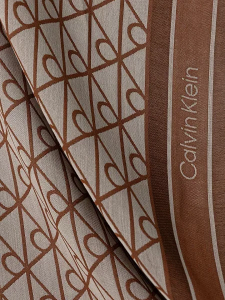 Calvin Klein Fular maro bej