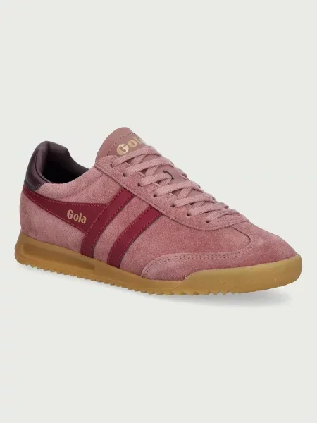 Gola Torpedo Trainer sneakers pentru femei din piele întoarsă roz