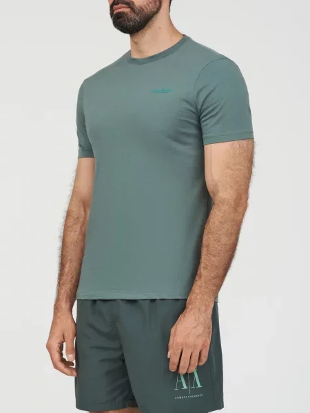 Футболка Armani Exchange зелена