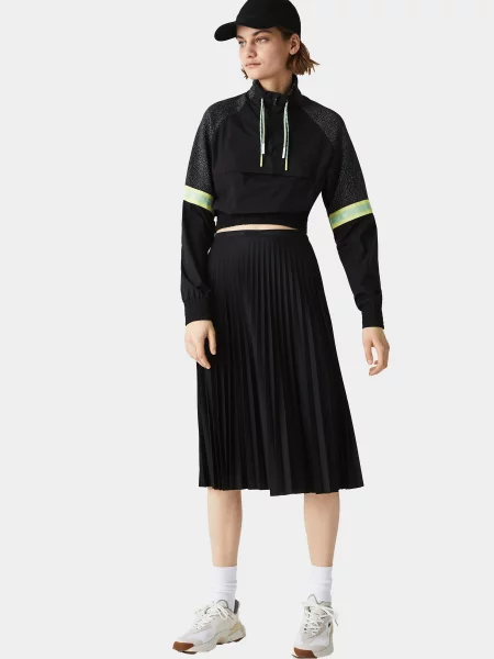 Lacoste Спідниця міді чорний