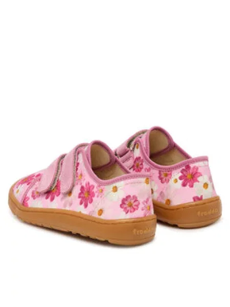 Copati Froddo Barefoot Canvas D roza