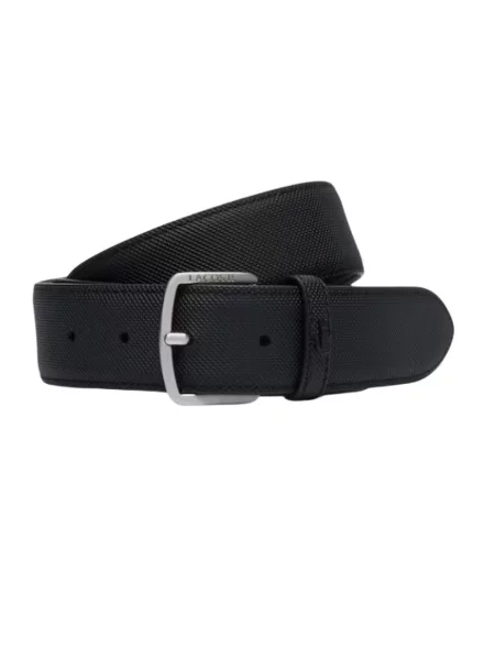 Pasek Lacoste czarny