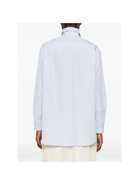 Koszula Jil Sander niebieska