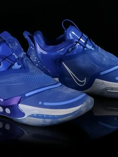 Sneakerși Nike Air Max cu strasuri albastru