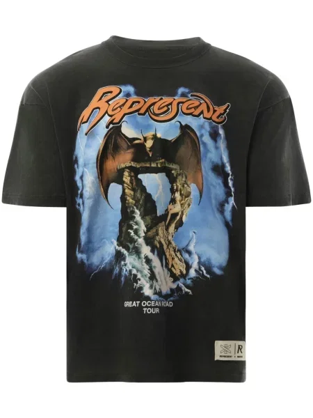 Tricou Represent gri