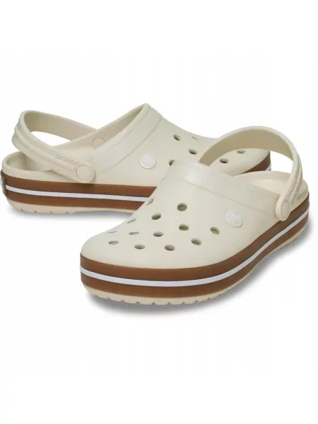 Chodaki Dla Dzieci Crocs Kids Crocband Clog. beżowe
