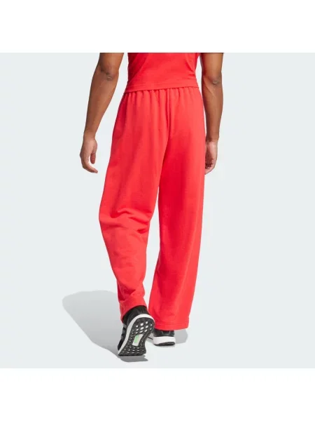 ADIDAS SPORTSWEAR Sportovní kalhoty Essentials červená černá