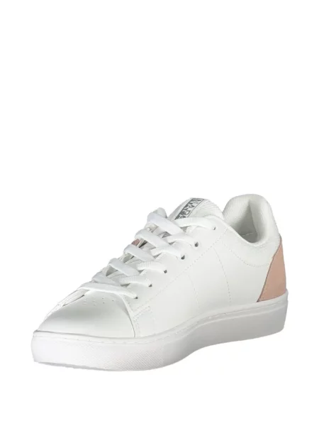 Sneakerși Napapijri cu imagine alb
