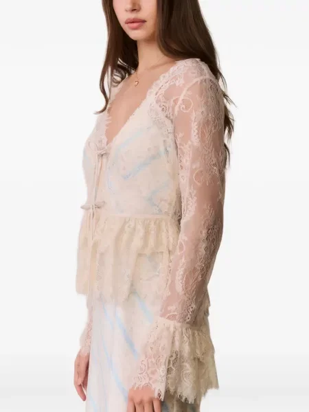 Bluză florală Loveshackfancy cu model floral