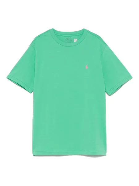Koszulka polo dziecięca Polo Ralph Lauren zielona