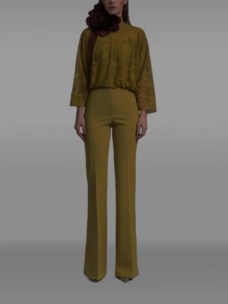 Pantaloni Gemy Maalouf verde