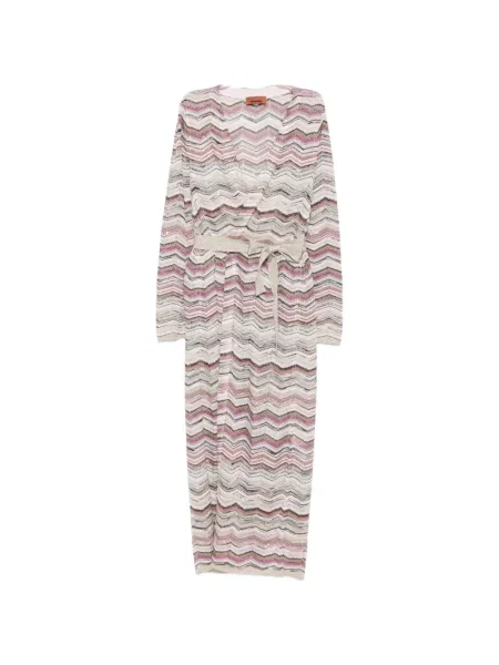 Cu centură cardigan Missoni tricotate