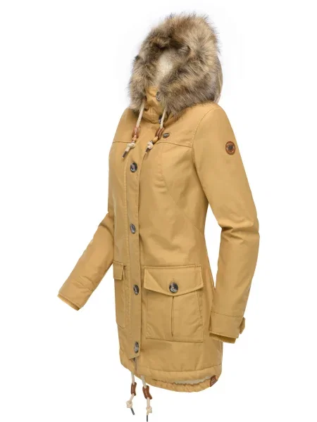 Ragwear Geacă de iarnă Jane deschis maro