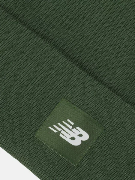 Шапка New Balance з автографом зелена