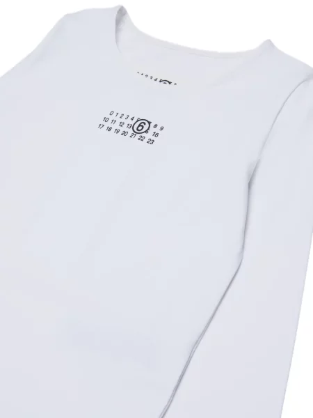 Body dziecięcy Mm6 Maison Margiela biały