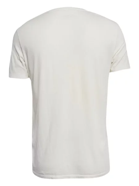 Tricou Allsaints cu decolteu în V alb
