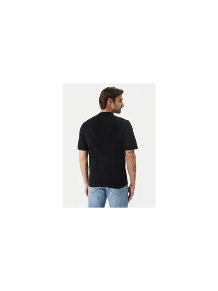 Polo majica Jack & Jones crna