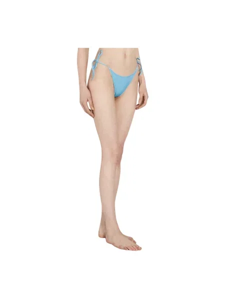 Bikini Vetements wiązane niebieskie