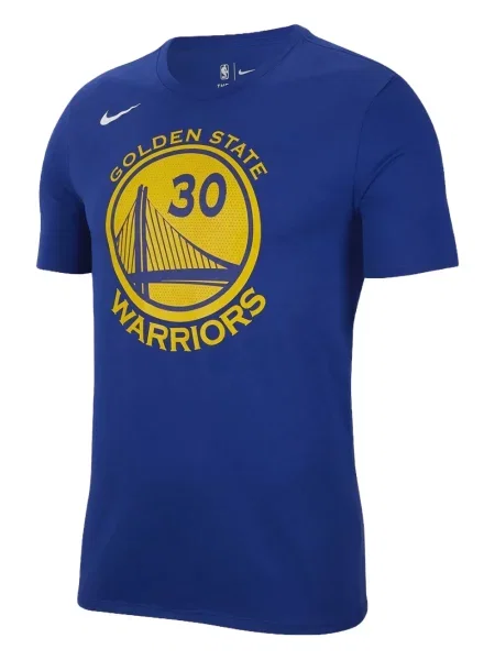 Bikerské tričko Nike s potiskem bez rukávů modré