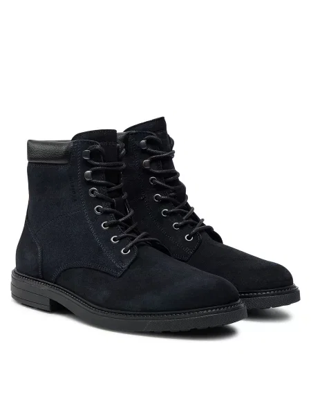 Μπότες Tommy Hilfiger Outdoor Suede Σκούρο μπλε