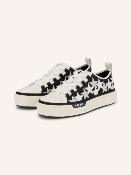 Amiri Buty Sportowe Stars Court Low schwarz białe