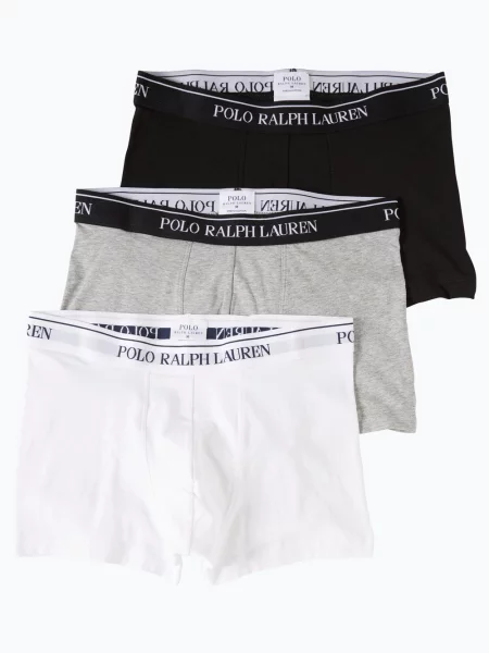 Polo Ralph Lauren Obcisłe bokserki pakowane po 3 szt. Mężczyźni wielokolorowy jednolity XL