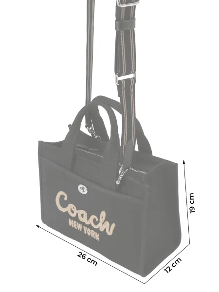 Kabelka Coach čierna