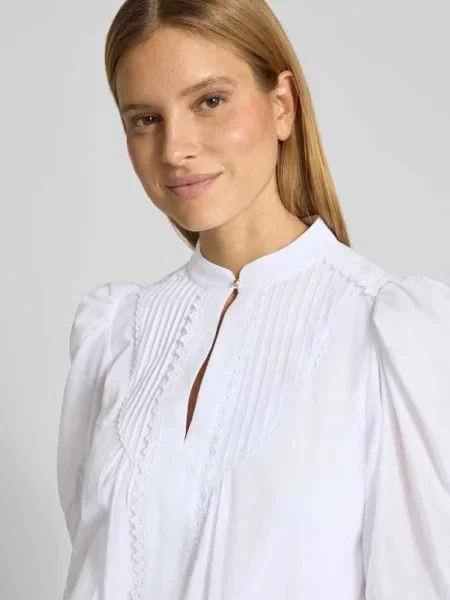 Sukienka koszulowa z bufiastymi rękawami model Dido' Joop! biała