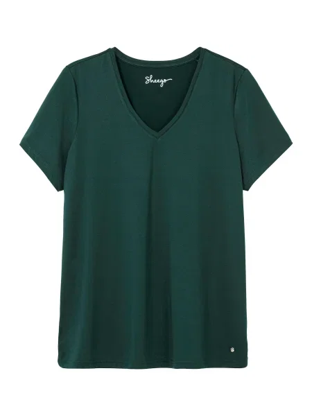SHEEGO Tricou funcțional închis verde