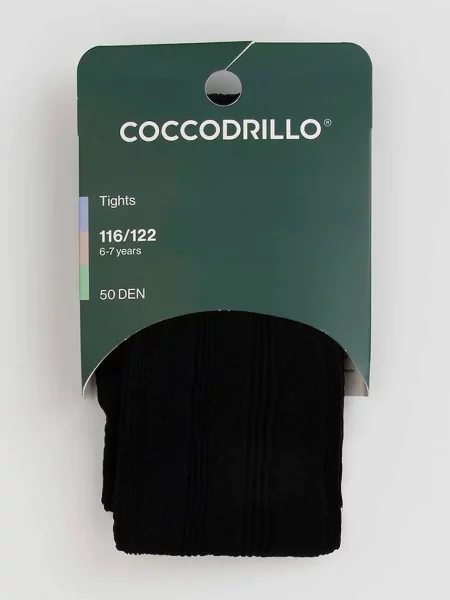 Coccodrillo Dětské punčocháče černé