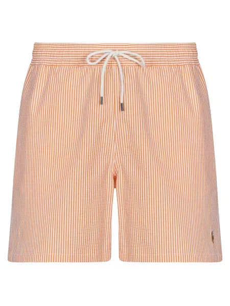 Hlače Polo Ralph Lauren oranžna