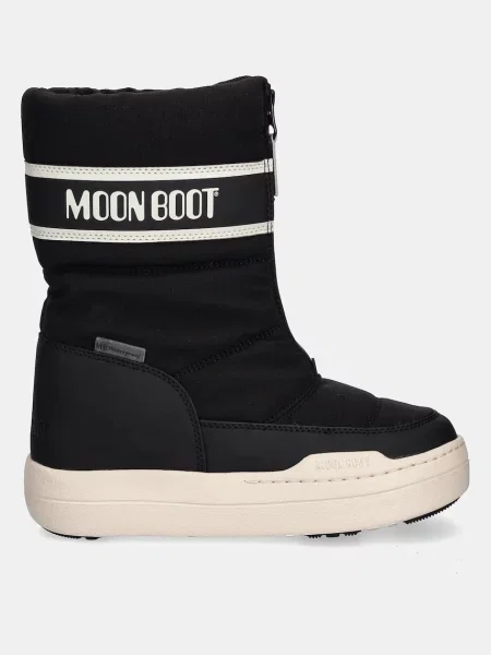 Moon Boot Snehule Jr Park Zip High Wp D čierna