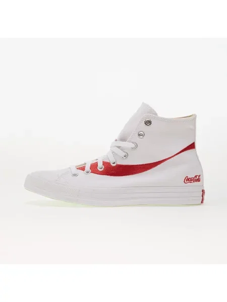 Sneakers Converse x Coca-Cola Chuck Taylor All Star White/ Racing Red/ White EUR 41 alb