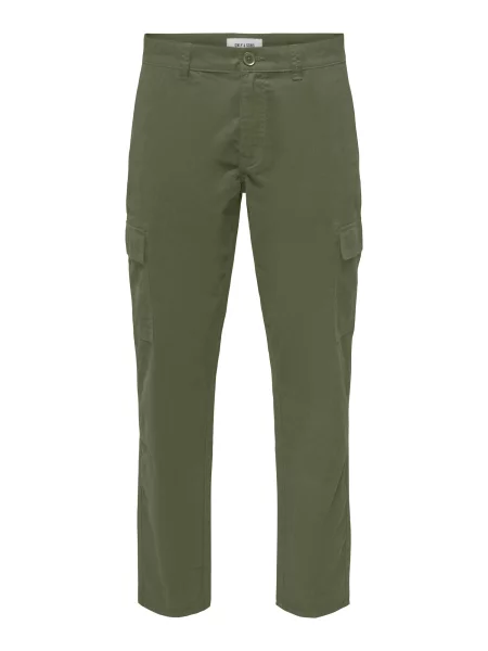 Only & Sons Pantaloni cu Turin măr verde