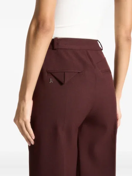 Pantaloni Manière De Voir plisate roșu