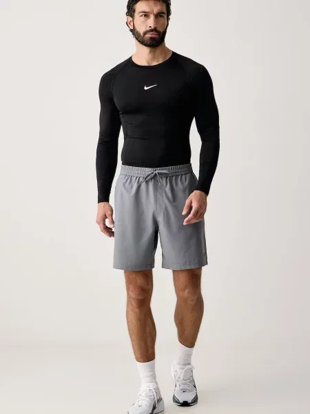 Nike szorty sportowe Form Dri-FIT szare