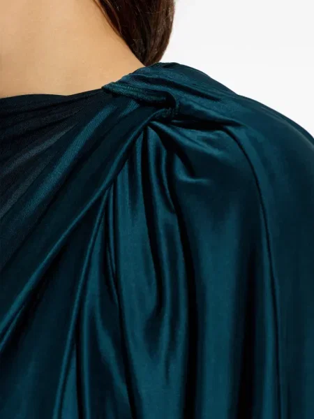 Bluză Victoria Beckham lungă albastru