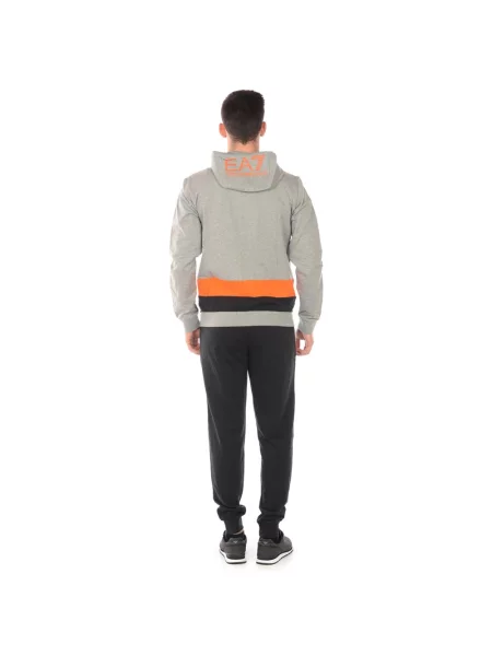 Bluza rozpinana Emporio Armani Ea7 szara