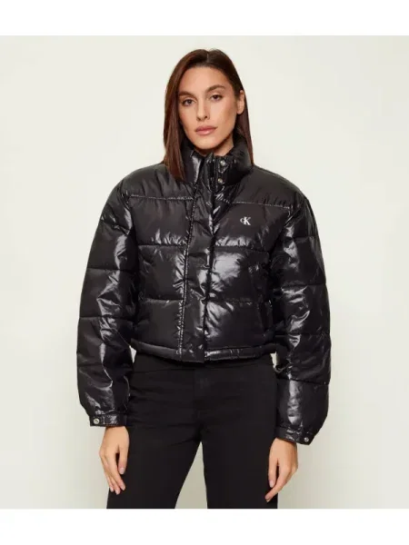 Kabát Calvin Klein Jeans fekete