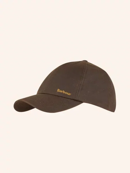 Czapka z daszkiem Barbour oliwkowa