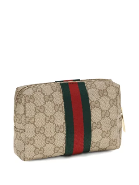 Geantă Gucci cu dungi maro