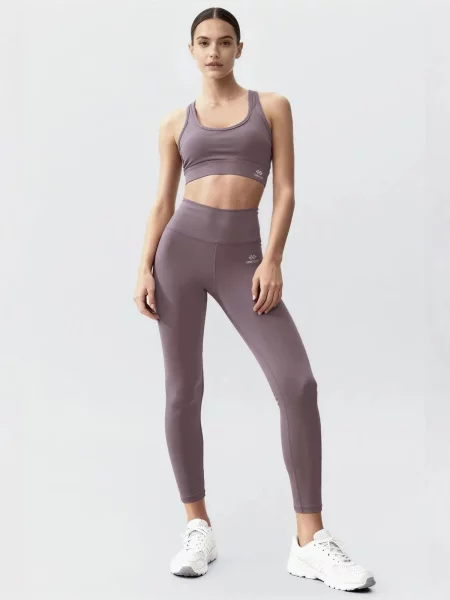 Tommy Life Sportski komplet sivkasto mauve ljubičasta