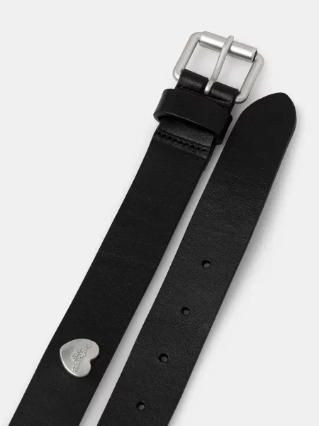 Carhartt WIP skórzany Tylor Belt czarny