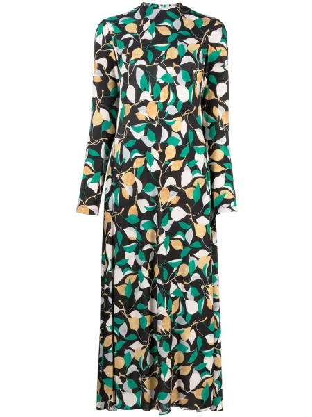 Rochie maxi La Doublej de costum negru