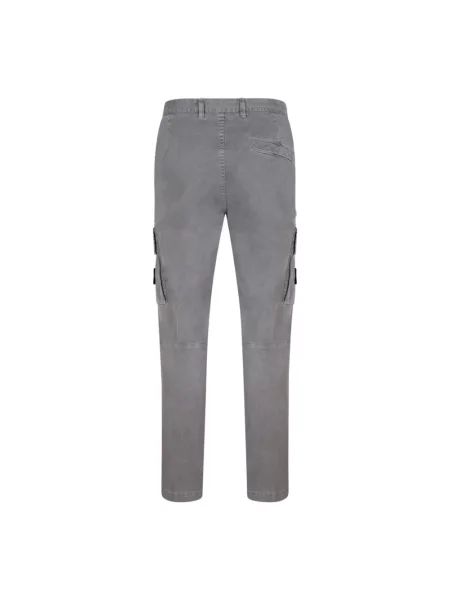 Spodnie cargo Stone Island z kamieniami szare