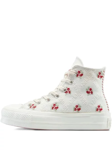 Běžecké tenisky Converse Chuck 70 s otevřenou patou s výšivkou modré