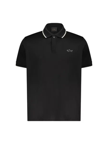 Koszulka polo Paul & Shark czarna